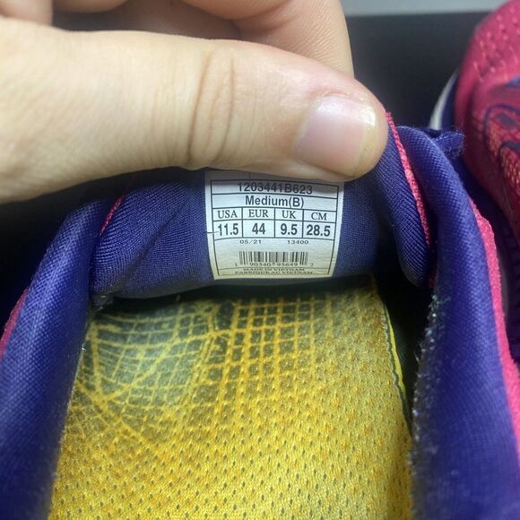 Brooks Womens Glycerin GTS 19 1203441B623 Pink Running Shoes Sneakers Size 11.5 - Picture 10 of 13